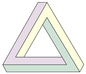 Escher triangle