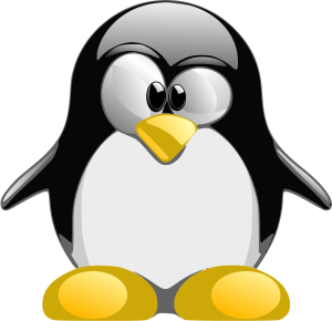 Linux Tux from Wikimedia