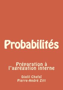 Couverture de "Probabilités - Préparation à l'agrégation interne" édition 2016
