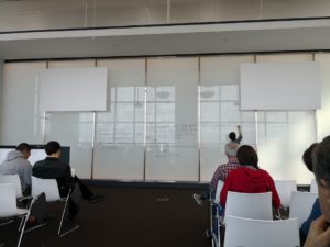 The mega white board at ICERM