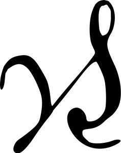 Greek ligature -ger- (γερ) in medieval minuscule handwriting