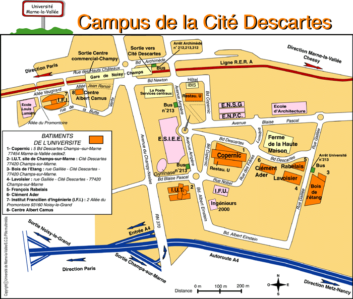 Capus map